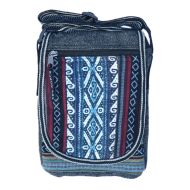 Medium Gheri Print Panel Bag - Grey