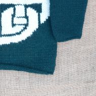SALE - Green Celtic Knot Jumper - Small