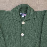SALE - Green Hearts Cardigan - Small