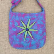 SALE - Felt Bag - Flower