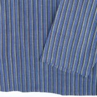 Light weight - Striped Cotton Shirt - Blue