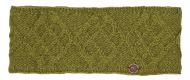 Pure Wool Fleece Lined - Headband - Trellis Diamond - Green