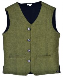 Classic waistcoat - fully lined -  green