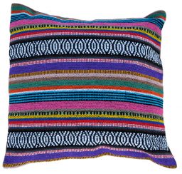 Cushion cover - Cotton Gheri Front - Cover Plum