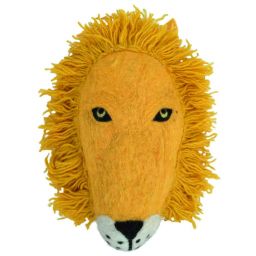Animal head - hand felted - Lion