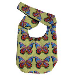 Strong cotton - beach bag - butterflies - multi-coloured