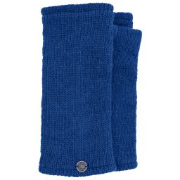 Fleece lined wristwarmer - Plain - Dark denim