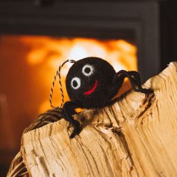 Spider - Wool Felt - Hanging Decoration