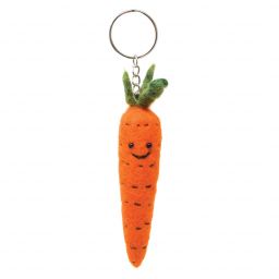 Carrot - Wool Felt - Keyring