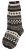 Pure wool - hand knit socks - natural
