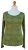 Interlocking patterns - lightweight - scoop neck top - green