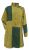 Embroidered Patchwork Coat - Green