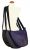 Leather Slouch Bag - Large - Purple