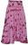 Tie dye - midi skirt - pink