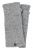 Fleece lined - textured - wristwarmers - pale grey