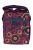 Small Print & Embroidered Bag - Russet/Yellow