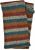 Children's Fleece lined - stripes - wristwarmers - Brick
