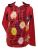 Flower and Butterfly Hooded Pull On - Red