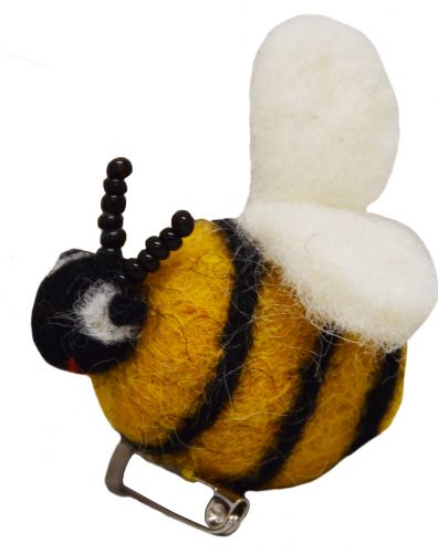 Felt - Brooch - Bee