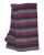 Children's Fleece lined - stripes wristwarmers - Pink heather stripe