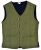 Classic waistcoat - fully lined -  green