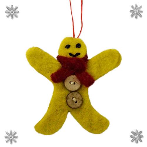 Felt - Christmas Decoration - Gingerbreadman