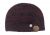 Big button cloche - pure wool - fleece lined - blackberry