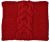 Children's fleece lined - square cable - red