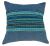 Cushion cover - cotton Gheri Panel - Cover Denim Blue