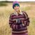 Handmade Pure Wool - stripe jumper - Heather