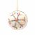 Handmade Christmas -  Felt Christmas Bauble - White Rainbow