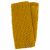 Pure wool - moss stitch wristwarmer - mustard