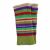 Fleece lined - Random Stripe - Wristwarmer  - Leaf green