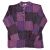 Cotton patchwork shirt - long sleeved - Purples