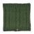pure wool fleece lined - cable snood - dark green