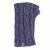 Fleece lined wristwarmer - cable - heather purple