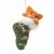 Handmade Christmas - Wool Felt Hanging Decoration - Ginger Cat In Stocking