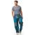 Plain Patchwork Trousers - Blues
