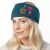 Pure Wool Fleece Lined - Embroidered Headband - Pacific