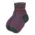 Handknit - Lounge socks - orange/slate