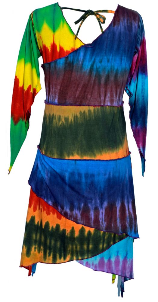 Rainbow hippie dress shop