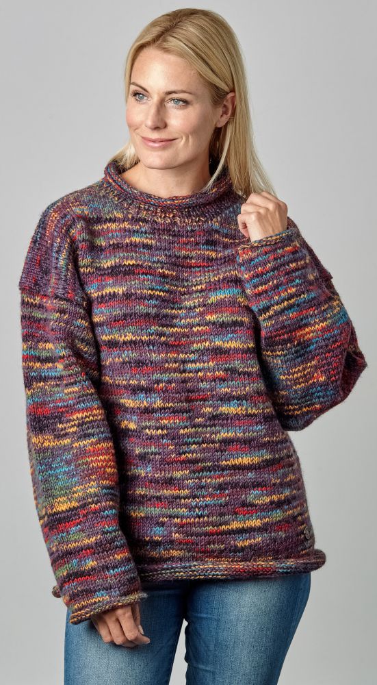 hand knitted pullover