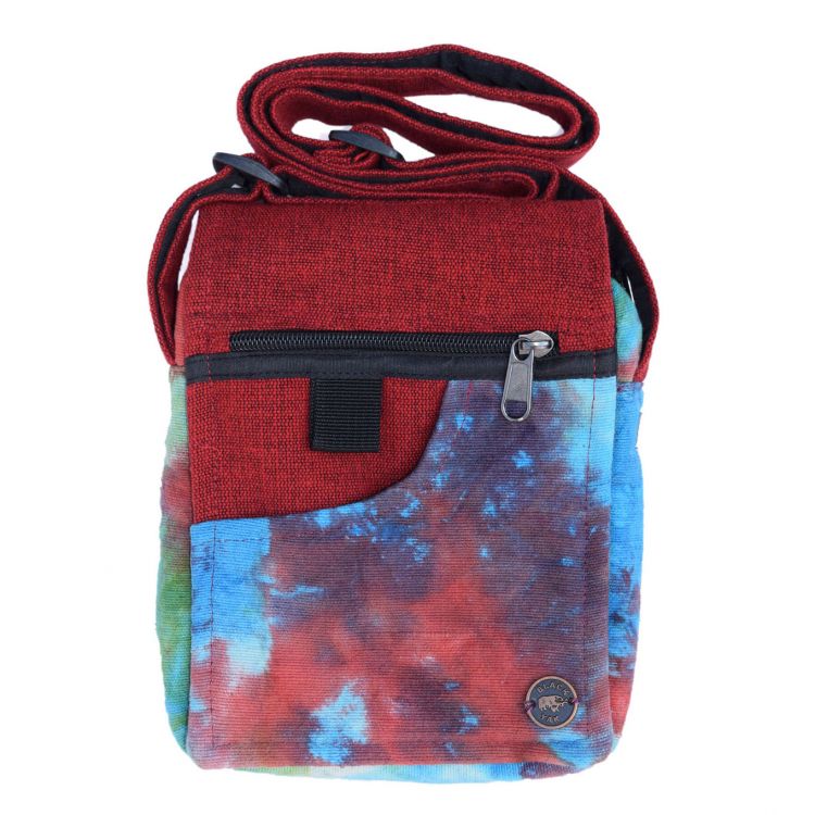 Small Tie Dye Bag - Red