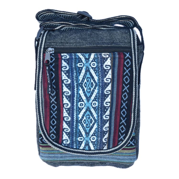 Medium Gheri Print Panel Bag - Grey