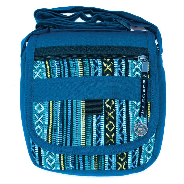 Small Gheri Panel Bag - Blue